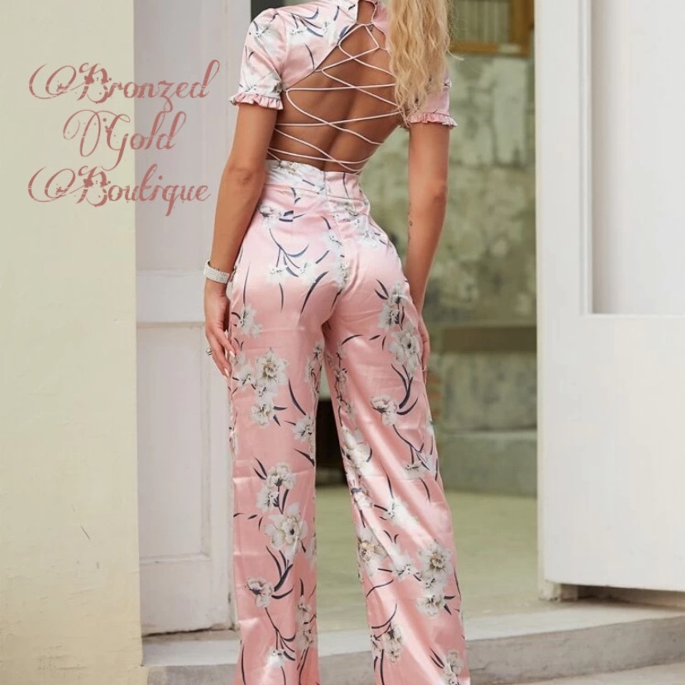 Satin Jumpsuit